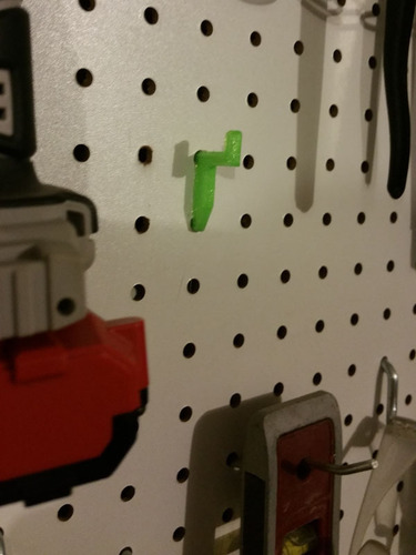 PegBoard Custom Hooks by MkrClub.com 3D Print 3015 PegBoard Custom Hooks by MkrClub.com 3D Print 3015