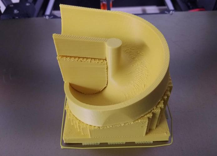 Spiral brick for rolling ball rail like a lego duplo 3D Print 30197 Spiral brick for rolling ball rail like a lego duplo 3D Print 30197