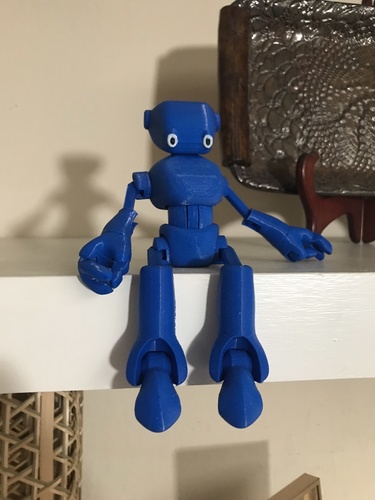 Ankly Robot - 3d Printed Assembled 3D Print 30215 Ankly Robot - 3d Printed Assembled 3D Print 30215