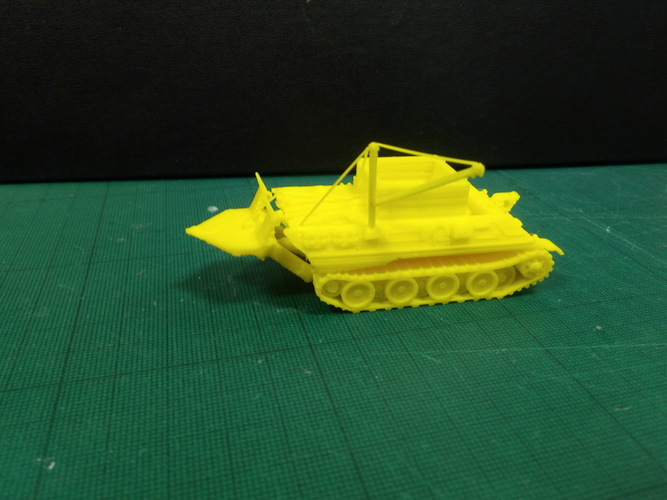 Bergepanther 3D Print 30289 Bergepanther 3D Print 30289