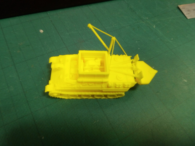 Bergepanther 3D Print 30290 Bergepanther 3D Print 30290
