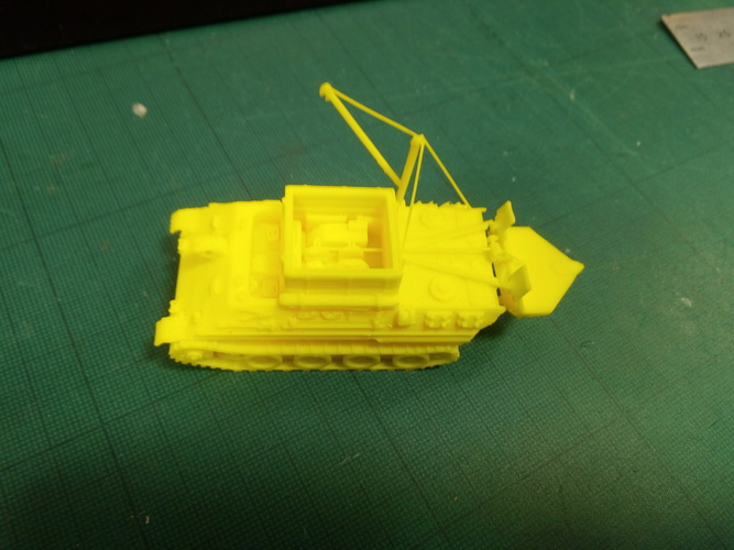 Bergepanther 3D Print 30291 Bergepanther 3D Print 30291