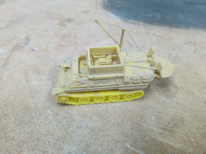 Bergepanther 3D Print 30292 Bergepanther 3D Print 30292