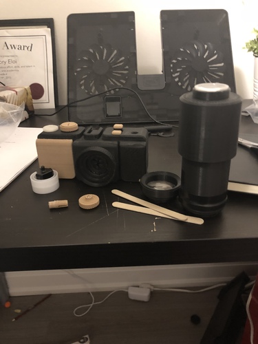 SLO Printed Lens Camera 3D Print 30348 SLO Printed Lens Camera 3D Print 30348