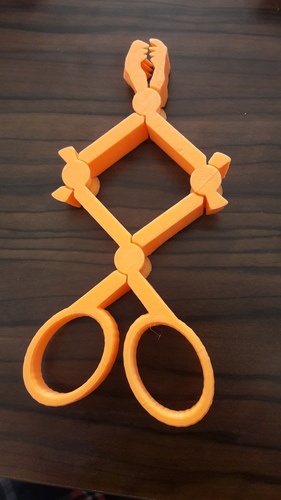 Scissor Snake Family 3D Print 30392 Scissor Snake Family 3D Print 30392