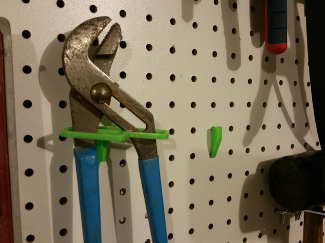 PegBoard Tool Holders by MkrClub.com 3D Print 3044 PegBoard Tool Holders by MkrClub.com 3D Print 3044