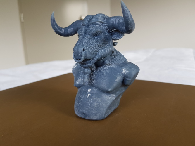 Minotaur bust 3D Print 30469 Minotaur bust 3D Print 30469