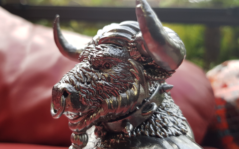Minotaur bust 3D Print 30473 Minotaur bust 3D Print 30473