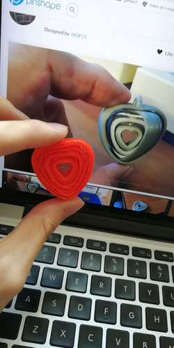 Coeurs tournants liés - turning hearts 3D Print 30482 Coeurs tournants liés - turning hearts 3D Print 30482