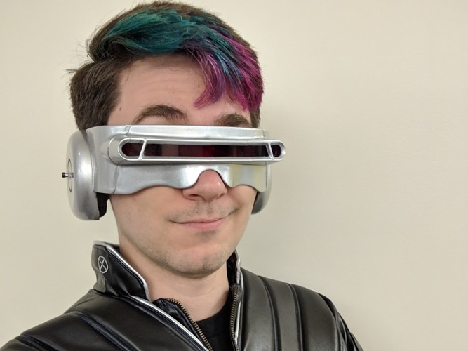 X-Men Cyclops Goggles 3D Print 30516 X-Men Cyclops Goggles 3D Print 30516