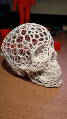 Skull lamps - Voronoi Style 3D Print 30534 Skull lamps - Voronoi Style 3D Print 30534