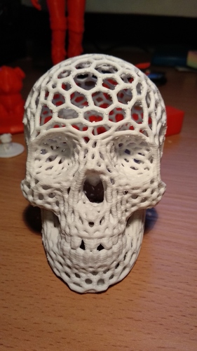 Skull lamps - Voronoi Style 3D Print 30535 Skull lamps - Voronoi Style 3D Print 30535