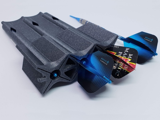 Tom's Protective Darts Case 3D Print 30567 Tom's Protective Darts Case 3D Print 30567