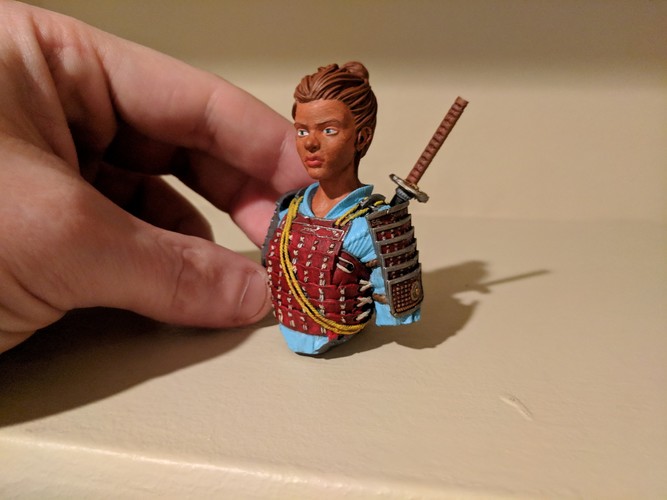 Sana the Samurai 3D Print 30587 Sana the Samurai 3D Print 30587