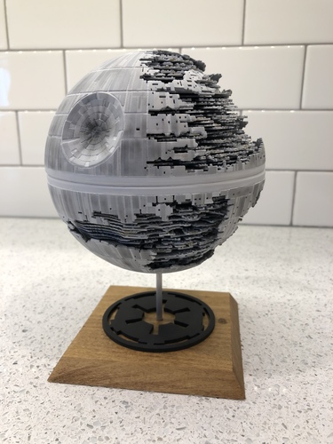 Star Wars Death Star 3D Print 30791 Star Wars Death Star 3D Print 30791