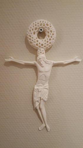 Jesus pendant 3D Print 30796 Jesus pendant 3D Print 30796
