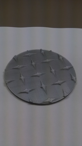 Diamond Plate Cup Holder 3D Print 30847 Diamond Plate Cup Holder 3D Print 30847