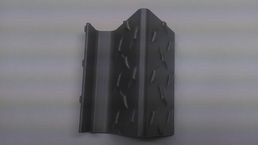 Diamond Plate Business Card Holder 3D Print 30859 Diamond Plate Business Card Holder 3D Print 30859