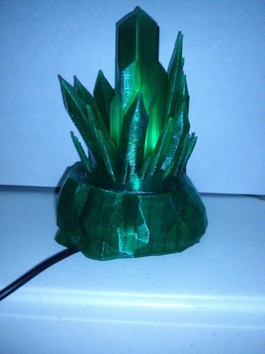 Kryptonite tea light 3D Print 30870 Kryptonite tea light 3D Print 30870