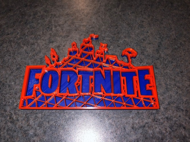 Solidback Fortnite Remix - With Base 3D Print 30915 Solidback Fortnite Remix - With Base 3D Print 30915