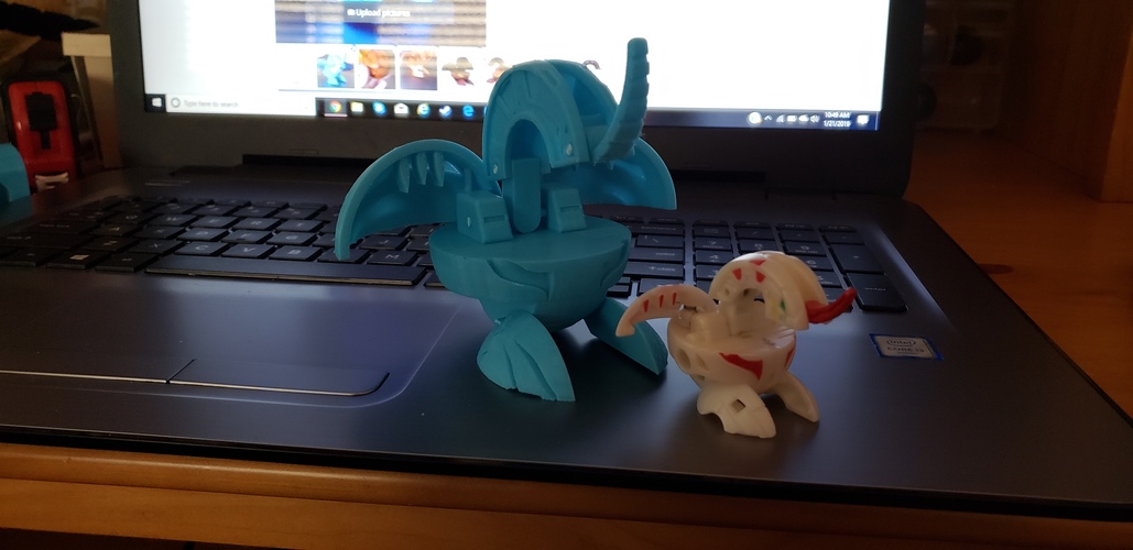 World's First 3d Printable Bakugan 3D Print 30922 World's First 3d Printable Bakugan 3D Print 30922