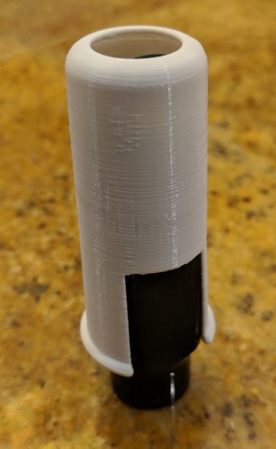 Alto Saxophone Mouthpiece Cap 3D Print 30975 Alto Saxophone Mouthpiece Cap 3D Print 30975
