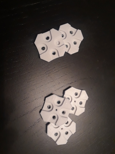 Mining rig fan connection cross adapter 3D Print 31166 Mining rig fan connection cross adapter 3D Print 31166