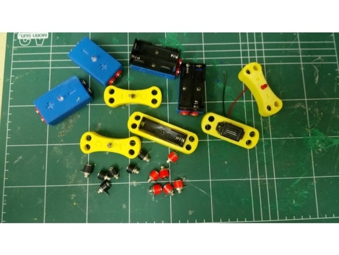 Series and parallel circuits blocks 3D Print 31198 Series and parallel circuits blocks 3D Print 31198