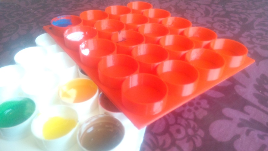 Paint Tray ____ each tray will individually be sealed 3D Print 3120 Paint Tray ____ each tray will individually be sealed 3D Print 3120