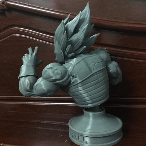 Vegeta Bust - Dragon Ball Z 3D Print 31242 Vegeta Bust - Dragon Ball Z 3D Print 31242
