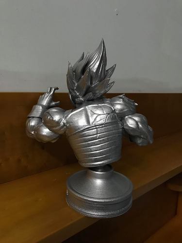 Vegeta Bust - Dragon Ball Z 3D Print 31248 Vegeta Bust - Dragon Ball Z 3D Print 31248