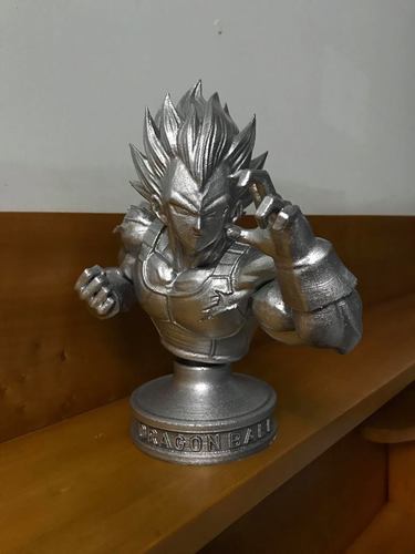 Vegeta Bust - Dragon Ball Z 3D Print 31249 Vegeta Bust - Dragon Ball Z 3D Print 31249
