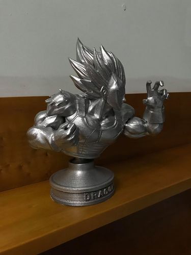 Vegeta Bust - Dragon Ball Z 3D Print 31250 Vegeta Bust - Dragon Ball Z 3D Print 31250