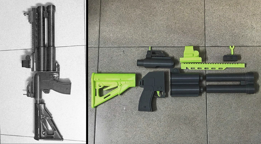 Sage ordnance Deuce GUN 3D Print 31321 Sage ordnance Deuce GUN 3D Print 31321