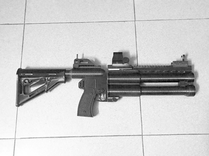 Sage ordnance Deuce GUN 3D Print 31323 Sage ordnance Deuce GUN 3D Print 31323