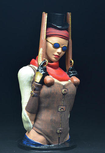 Steampunk Lady : Zorana 3D Print 31501 Steampunk Lady : Zorana 3D Print 31501