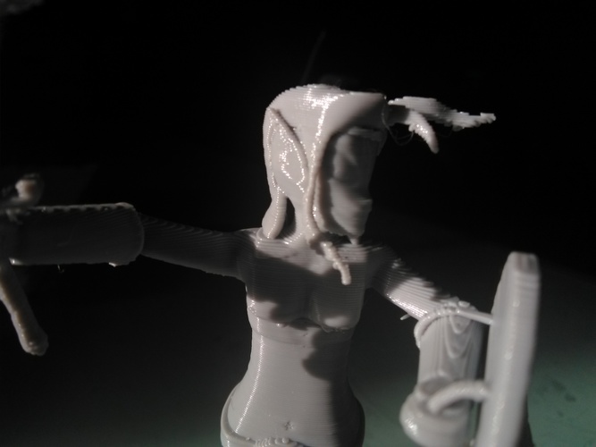 Naga Warrior from Steem Monsters 3D Print 31531 Naga Warrior from Steem Monsters 3D Print 31531
