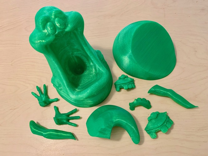 Slimer from The Real Ghostbuster 3D Print 31573 Slimer from The Real Ghostbuster 3D Print 31573