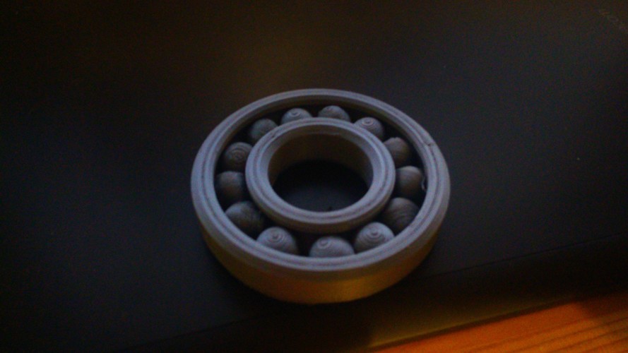 Fully Assembled Ball Bearing 3D Print 31578 Fully Assembled Ball Bearing 3D Print 31578