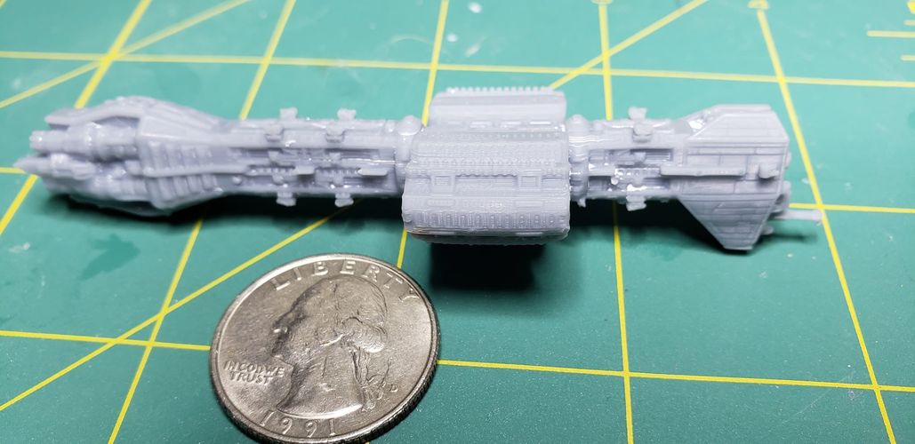 B5 Omega Class 3D Print 31621 B5 Omega Class 3D Print 31621
