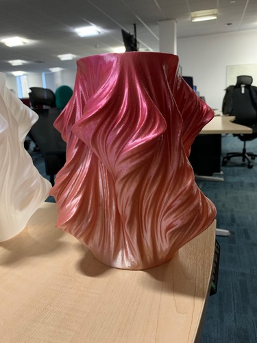 Julia Vase #011 - Heatwave 3D Print 31710 Julia Vase #011 - Heatwave 3D Print 31710