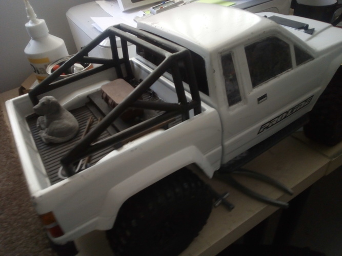 Proline Hilux SR5 Rollbar 3D Print 31778 Proline Hilux SR5 Rollbar 3D Print 31778