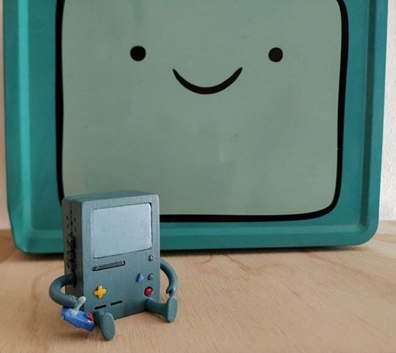 BMO Adventure Time kit 3D Print 31847 BMO Adventure Time kit 3D Print 31847