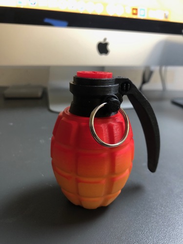 Grenade spice jar 3D Print 31863 Grenade spice jar 3D Print 31863