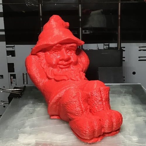 Garden Gnome - Reclining 3D Print 32119 Garden Gnome - Reclining 3D Print 32119