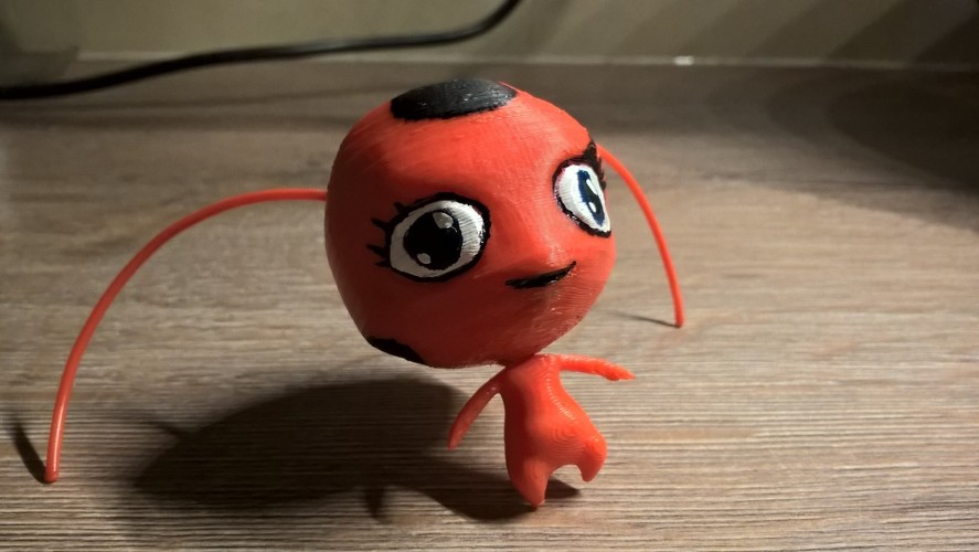 Tikky, character from Miraculous Ladybug 3D Print 32162 Tikky, character from Miraculous Ladybug 3D Print 32162