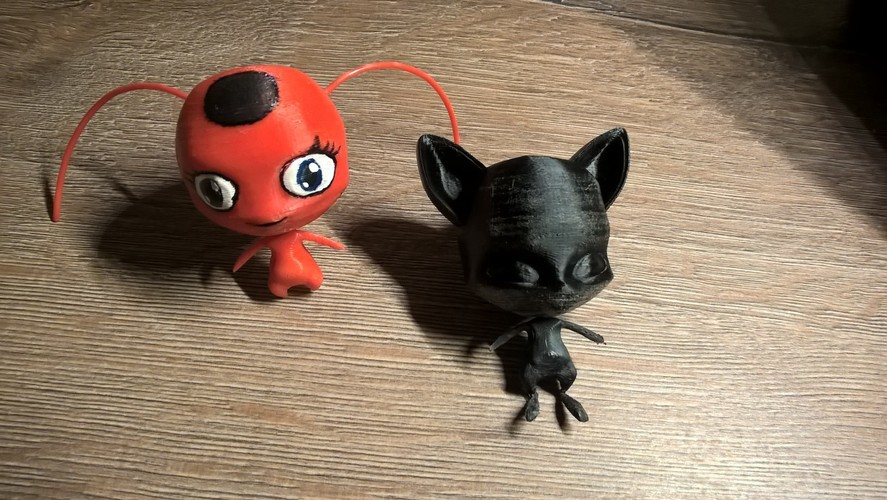 Plagg, the character from Miraculous Ladybug 3D Print 32167 Plagg, the character from Miraculous Ladybug 3D Print 32167