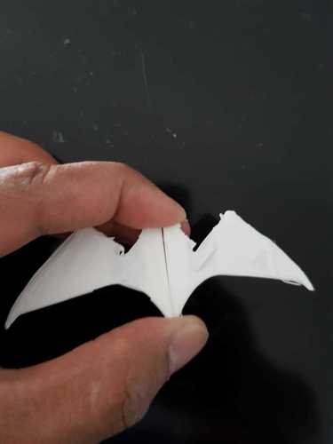 Batman vs. Superman Batarang Money Clip w/ Micro SD Card Slots 3D Print 32179 Batman vs. Superman Batarang Money Clip w/ Micro SD Card Slots 3D Print 32179