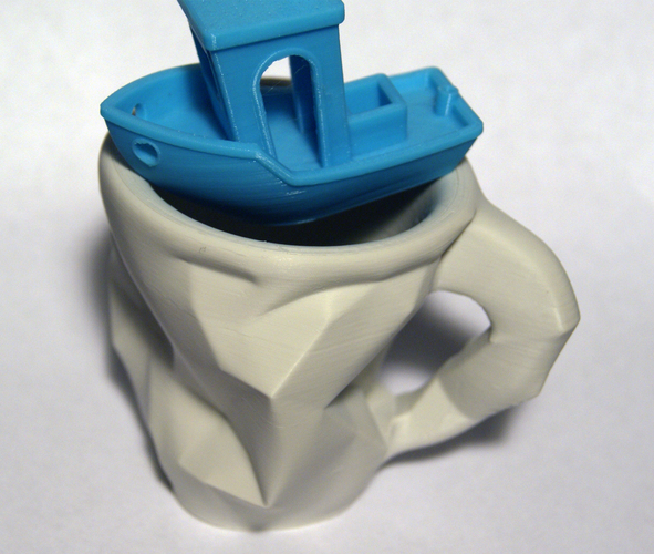 Crushed Espresso cup 3D Print 3218 Crushed Espresso cup 3D Print 3218