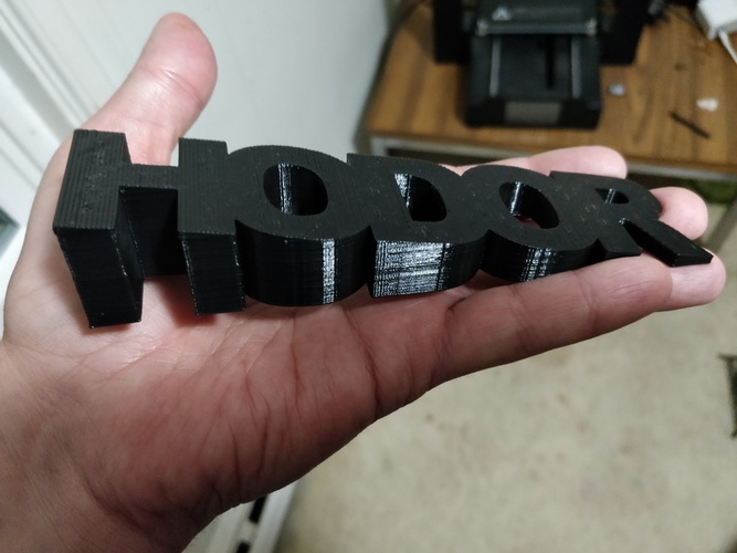 Hodor Doorstop 3D Print 32235 Hodor Doorstop 3D Print 32235